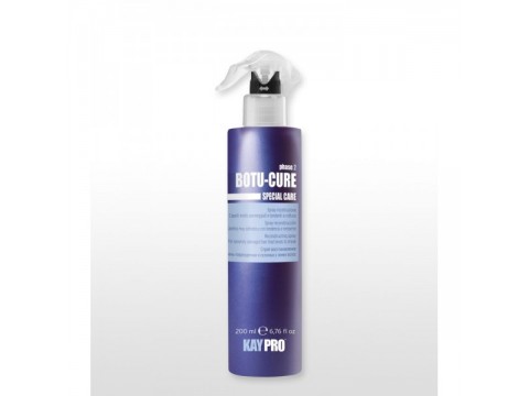KAY PRO BOTU CURE purškiklis stipriai pažeistiems, linkusiems lūžinėti plaukams, 200 ml. KAY PRO BOTU CURE purškiklis stipriai pažeistiems, linkusiems lūžinėti plaukams, 200 ml.